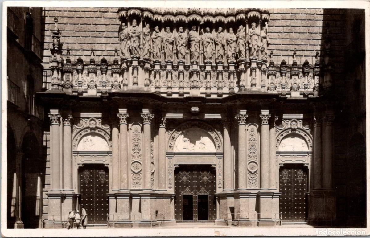 Postales: Monestir de Montserrat - Fa&ccedil;ana principal - Postal Fotogr&aacute;fica - Sin datos - 131x83mm