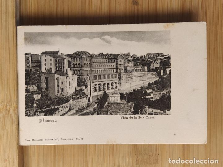 Postcards: MANRESA-SANTA CUEVA-CASA EDITORIAL SCHOENFELD N&ordm;82-REVERSO SIN DIVIDIR-POSTAL ANTIGUA-(106.693)