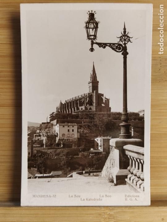 Postais: MANRESA-LA SEU-EDICIONS R.G.A.-32-FOTOGRAFICA-POSTAL ANTIGUA-(106.723)