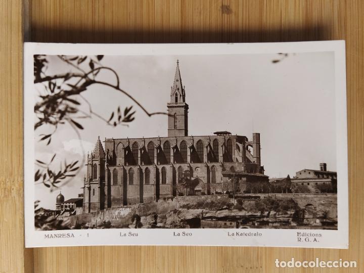 Postales: MANRESA-LA SEU-EDICIONS R.G.A.-1-FOTOGRAFICA-POSTAL ANTIGA-(106.724)