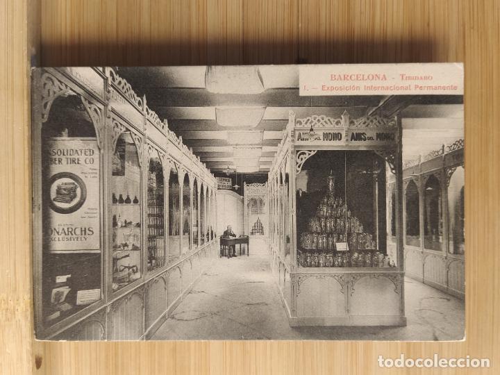 Postcards: BARCELONA-TIBIDABO-EXPOSICION INTERNACIONAL PERMANENTE-ROISIN-1-POSTAL ANTIGUA-(106.767)