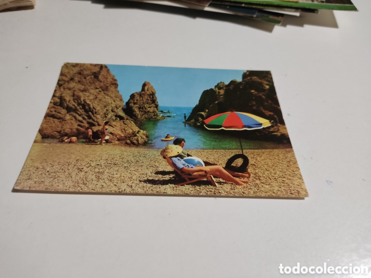 Postales: Postal Tossa de Mar playa de Mar menuda - Foto 1