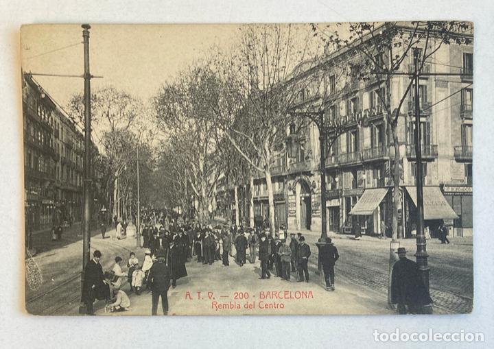 Postales: BARCELONA A.T.V - RAMBLA DEL CENTRO - SIN CIRCULAR - Foto 1
