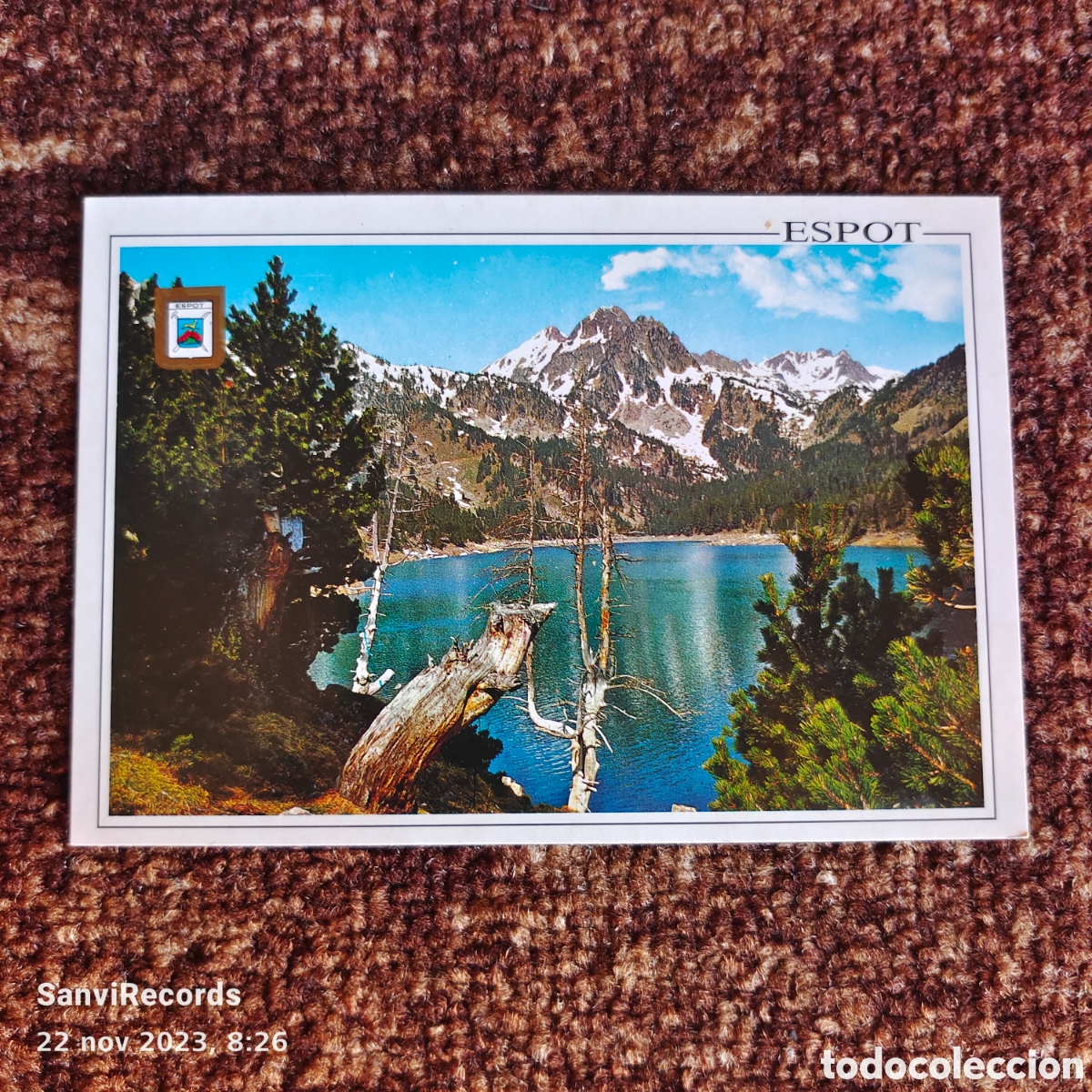 Postales: POSTAL: PIRINEU CATALA, VALL D'ESPOT, ESTANY DE SANT MAURICI (LERIDA, CATALU&Ntilde;A)