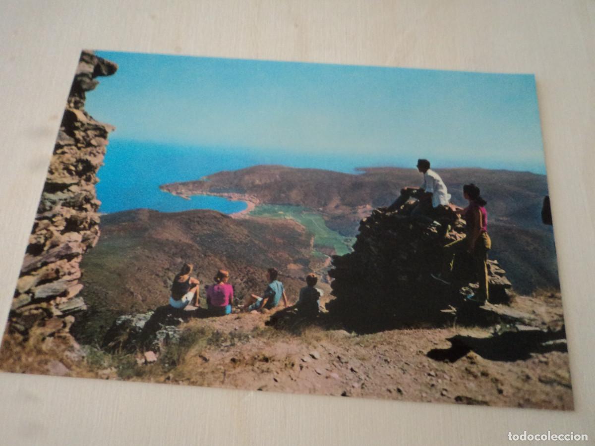 Postales: 1257 costa brava desde el castell de sant salvador, interior, ed. meli color
