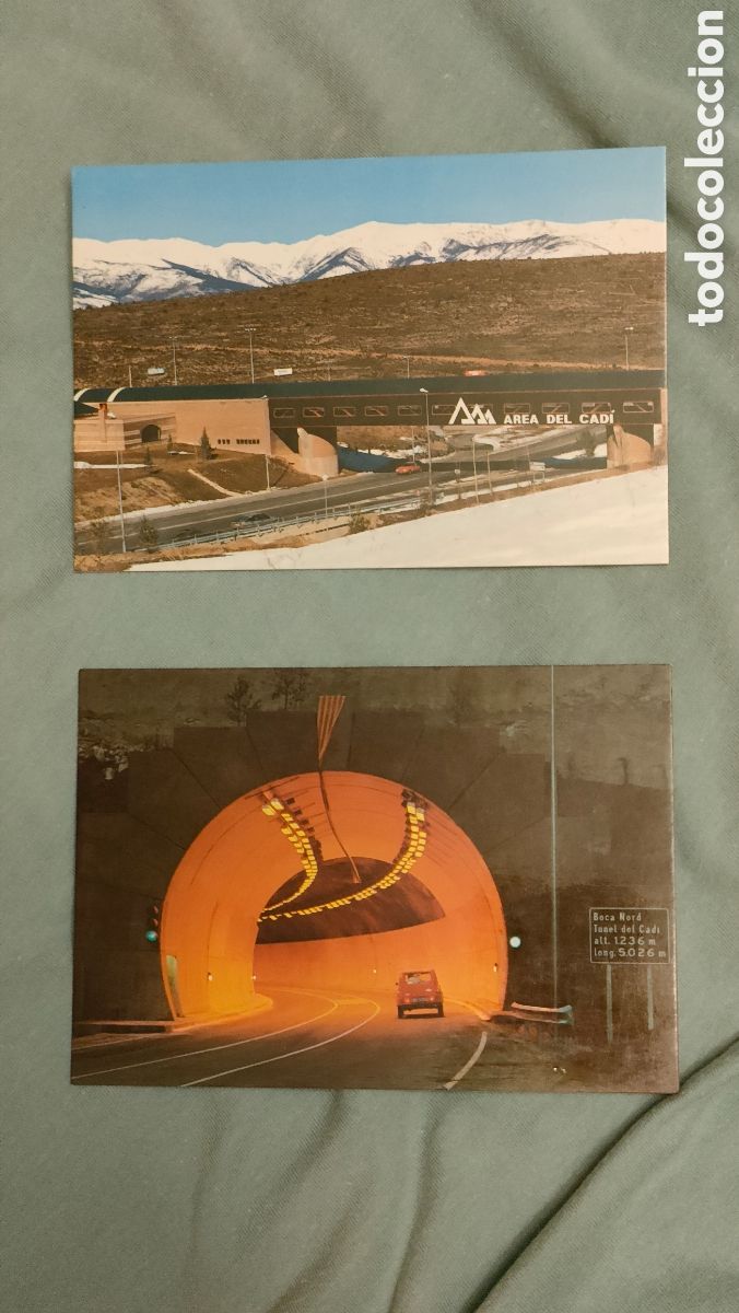 Postales: LA CERDANYA Puigcerda T&Uacute;NEL CAD&Iacute;