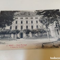 Postales: POSTAL HOTEL MONTAGUT. RIBAS DE FRESER.L.ROISIN.SIN CIRCULAR.