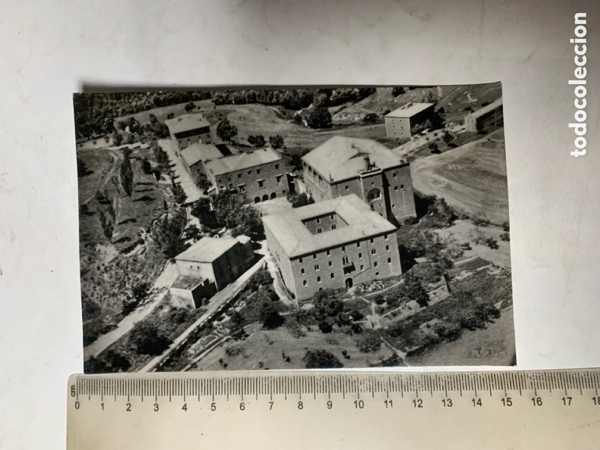 Postales: POSTAL. STA. MAR&Iacute;A DEL MIRACLE. L&Eacute;RIDA. VISTA A&Eacute;REA. ED. F. GUILERA. FECHADA, 18 AGOSTO 1965.