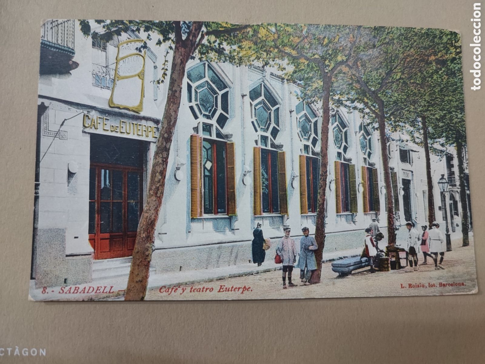 Postales: caf&eacute; y teatro EUTERPE sabadell - Foto 1