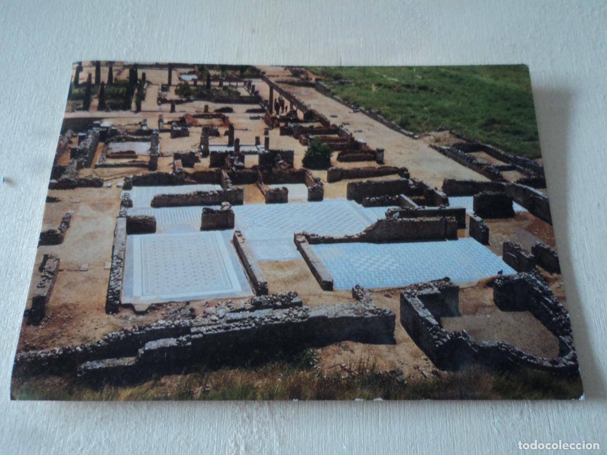Postales: 1452 Vista a&eacute;rea de la zona de mosaicos de la Casa Romana n. 1 de Amp&uacute;rias, ed. fabregat