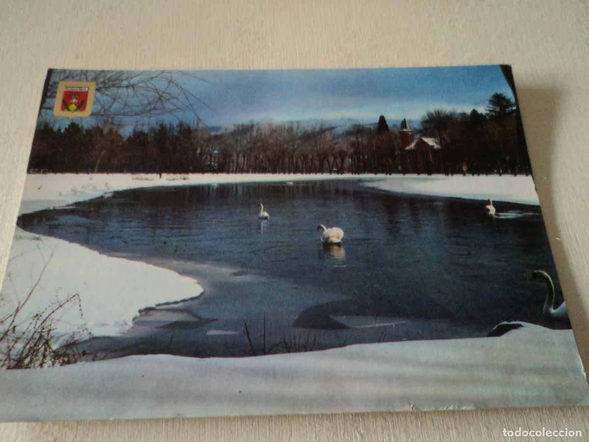 Postales: 1344 puigcerda, lago, ed, escudo, circulada 1974