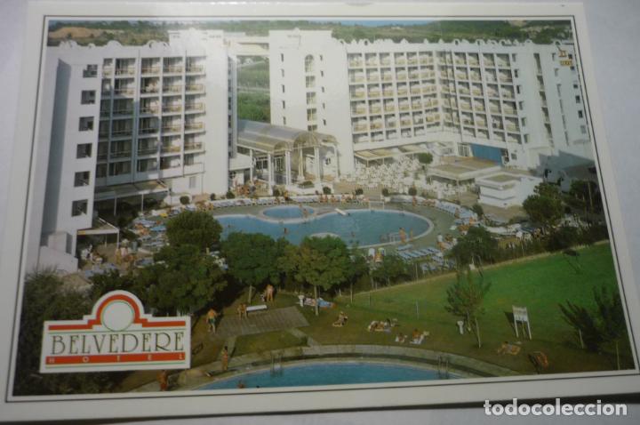 Postales: postal salou.-hotel belvedere escrita c m
