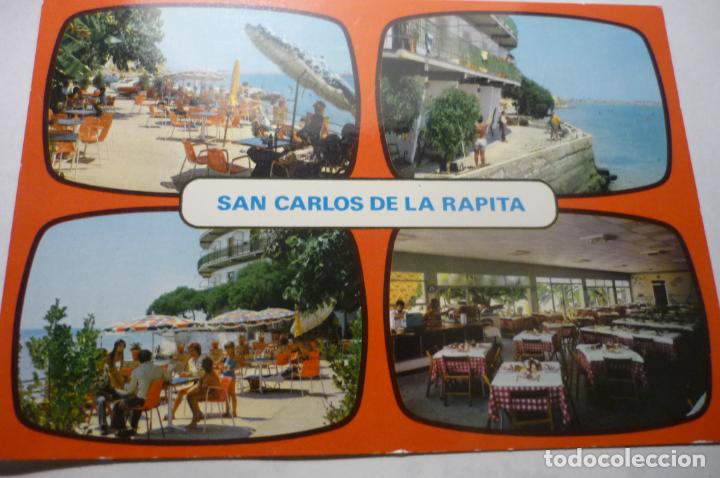 Postales: postal s.carlos de la rapita- hostal residencia juanito cm