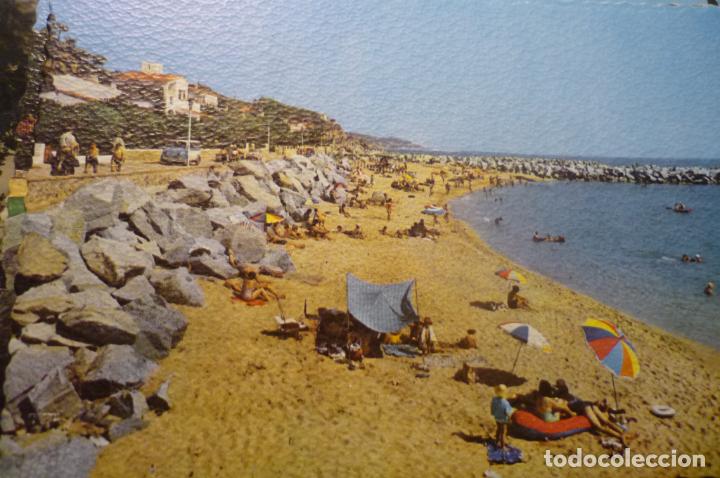 Postales: postal caldetas playa cm - Foto 1