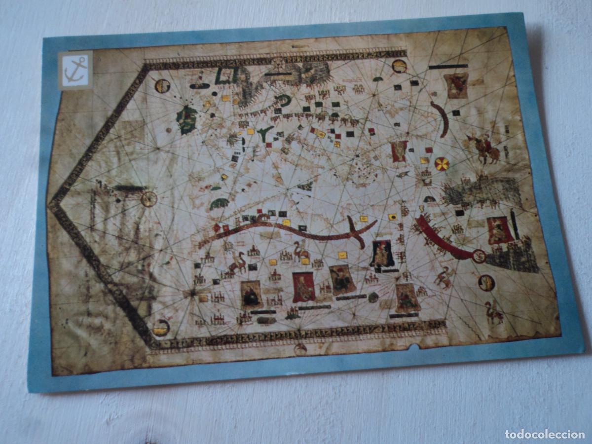 Postales: HISTORIA DEL MAR PORTULANO DEL MEDITERR&Aacute;NEO POR GABRIEL DE VALSECA, ed. escudo