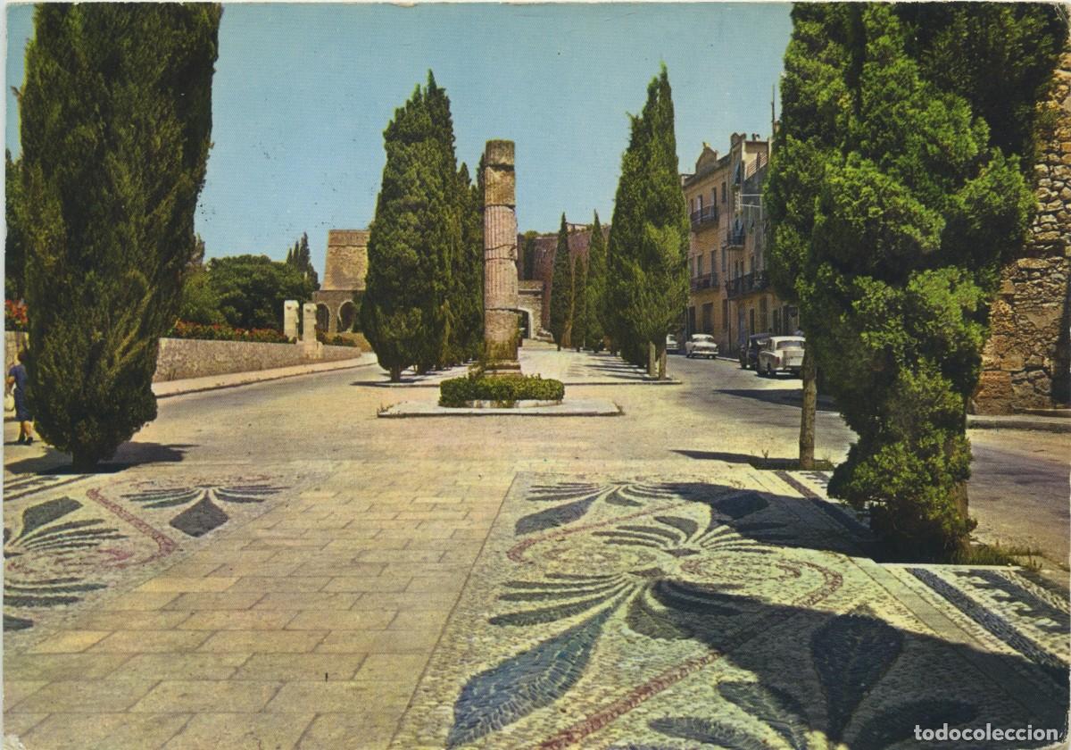 Postales: N&ordm; 2037-TARRAGONA. V&iacute;a del Imperio. Circulada en 1965. ED. ARRIBAS