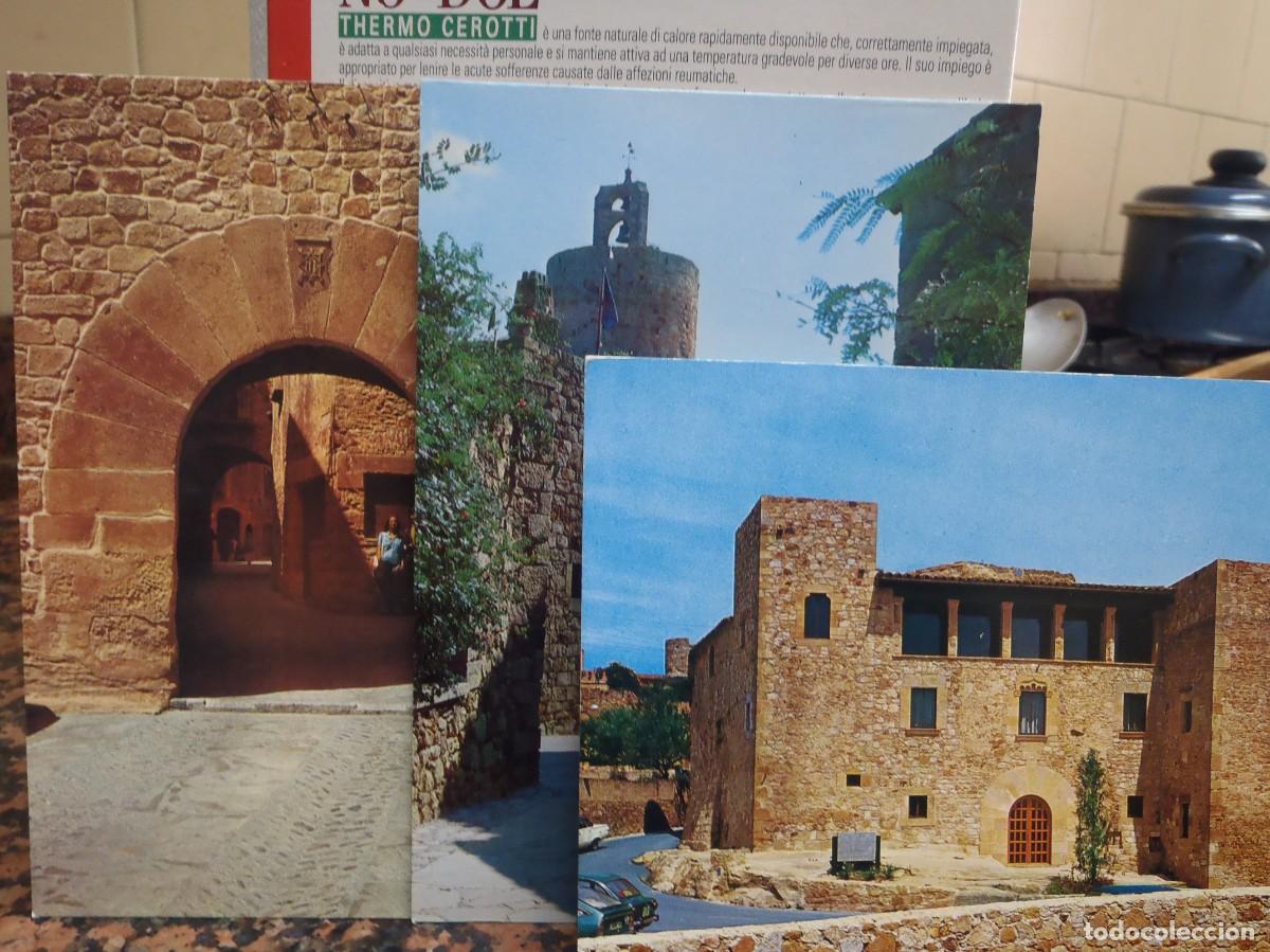 Postales: COSTA BRAVA- PALS - LOTE 3 POSTALES - Foto 1