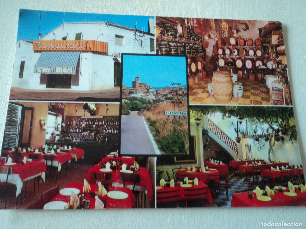 Postales: llagostera, estaurante ca`n meri - Foto 1