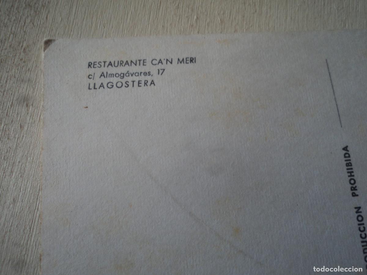 Postales: llagostera, estaurante ca`n meri - Foto 2