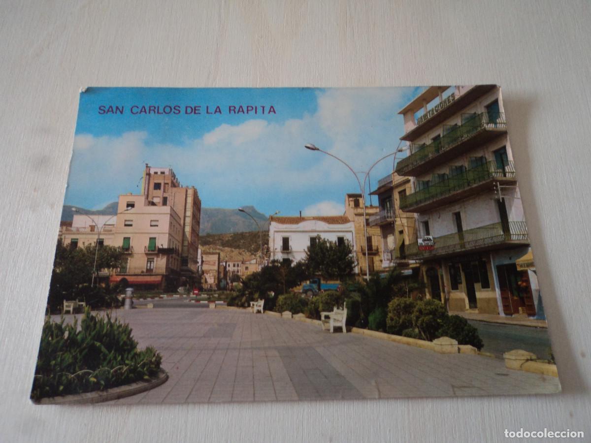 Postales: 1 san carlos de la rapita, plaza de espa&ntilde;a, ed. arribas, circulada