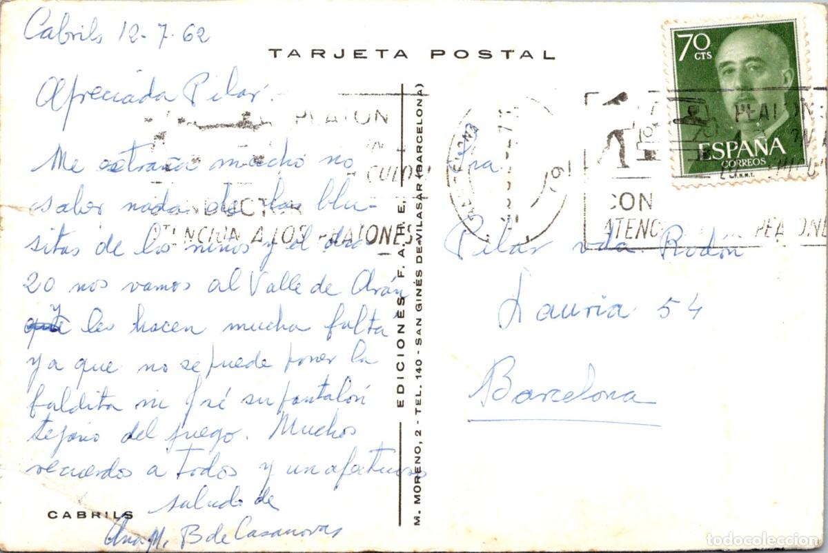 Postales: Cabrils - Ed. F. H. A. E. - 143x94mm - Foto 2