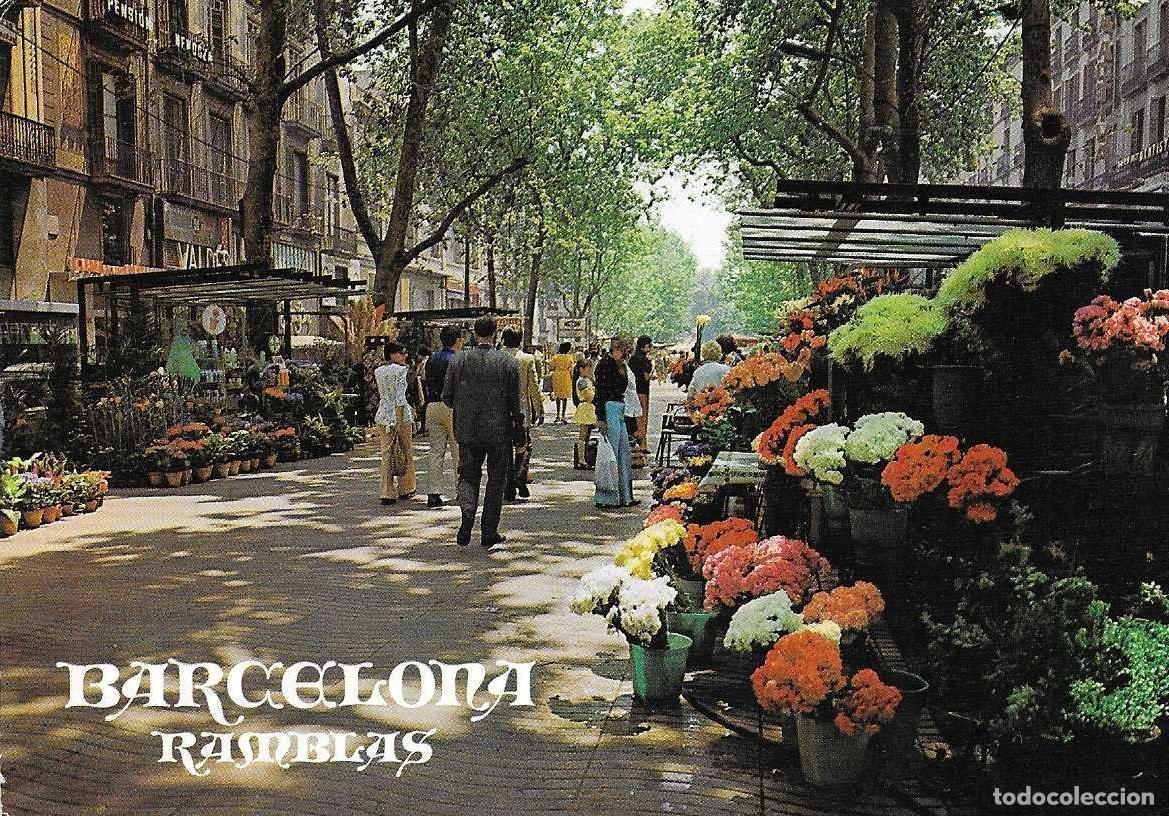 Postales: BARCELONA - RAMBLAS - CIRCULADA - Foto 1