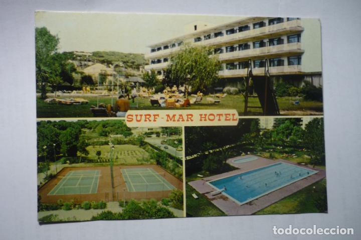 Postales: postal lloret de mar hotel surf mar circulada