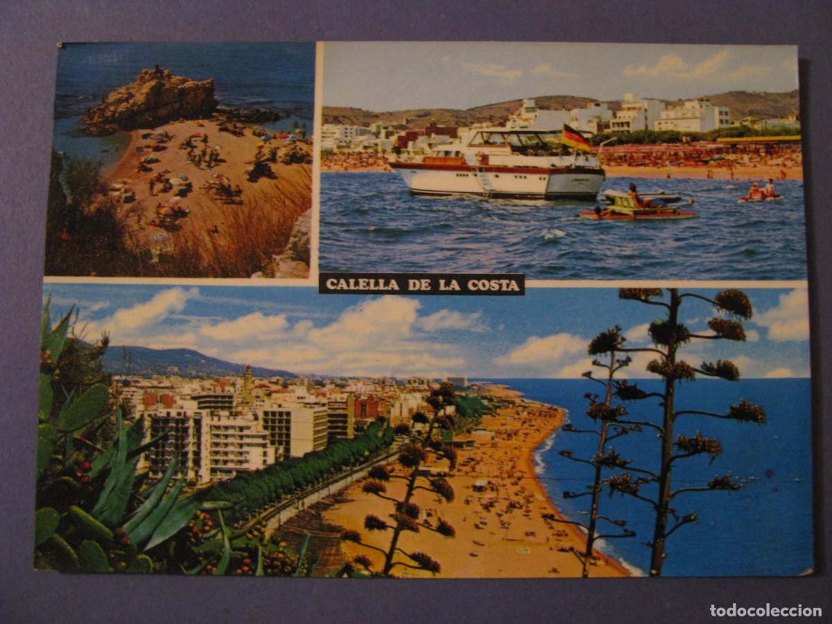 Postales: POSTAL DE CALELLA DE LA COSTA. CIRCULADA. - Foto 1