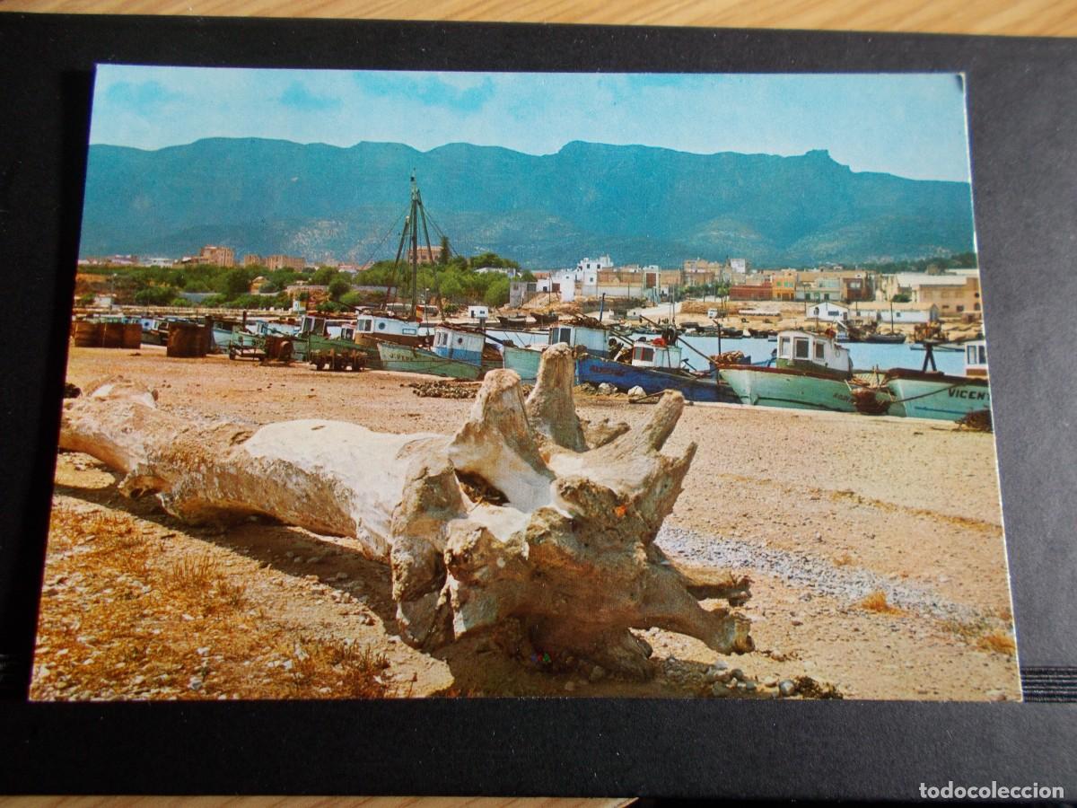 Postales: SAN CARLOS DE LA RAPITA--TARRAGONA-- VISTA PARCIAL PUERTO Y CIUDAD