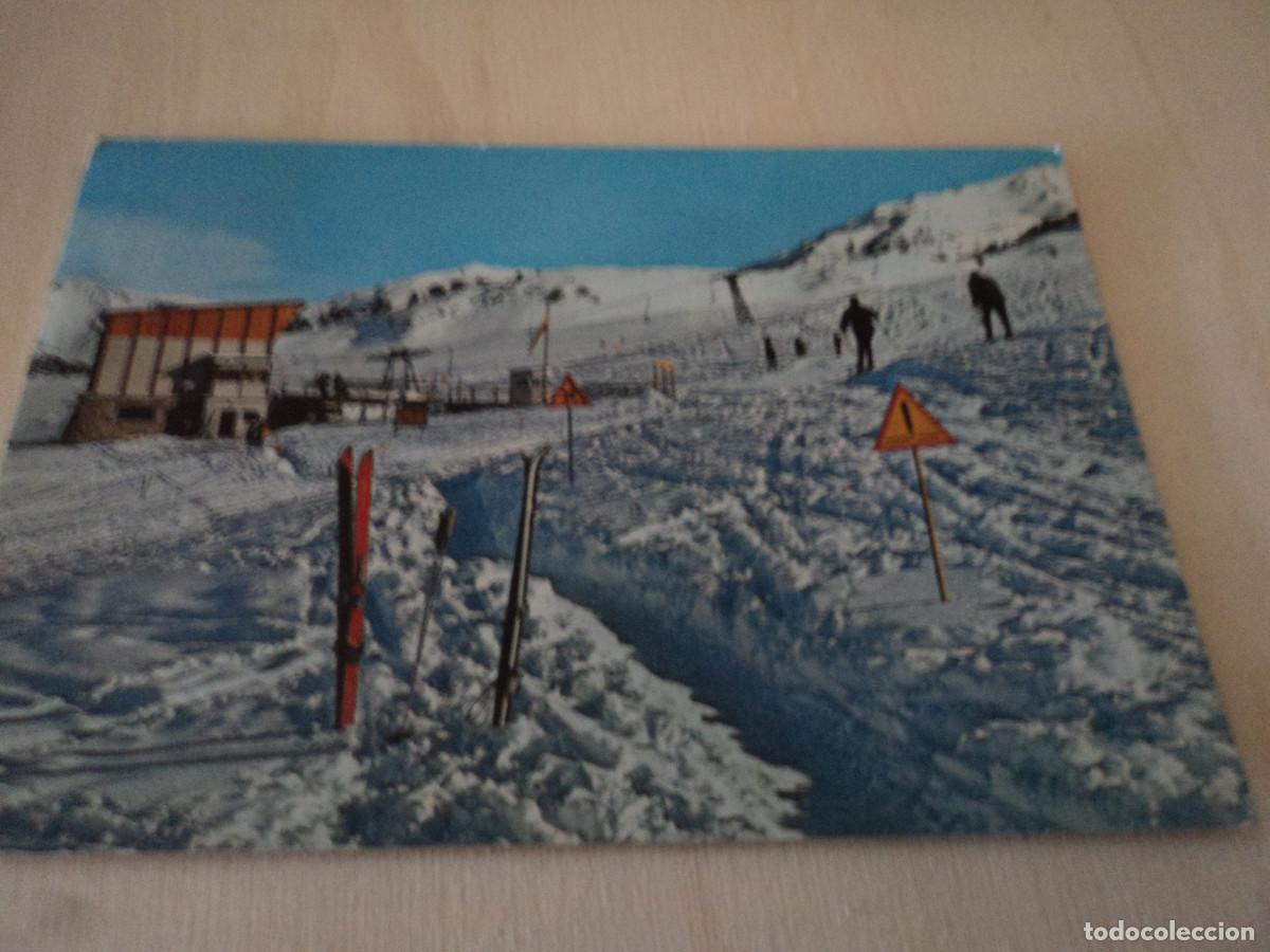 Postales: 5203 pirineos de lerida, la baqueira, telesilla. ed. garrabella, circulada 1966