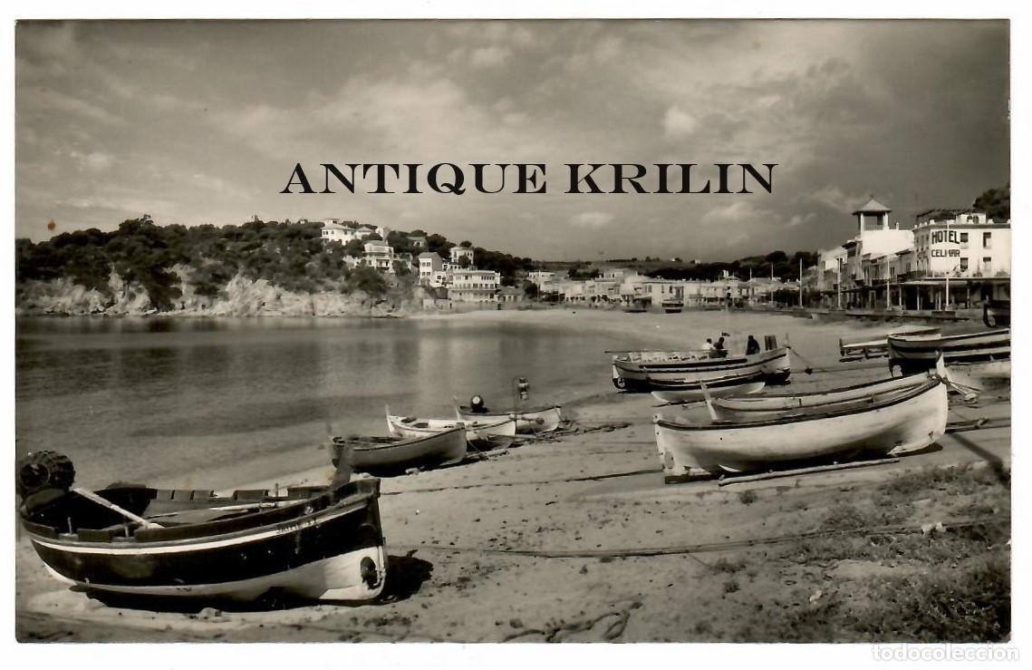 Postales: COSTA BRAVA N&ordm; 34 SERIE 5 LLAFRANCH / PLAYA / FOTO J. CEBOLLERO / SIN CIRCULAR