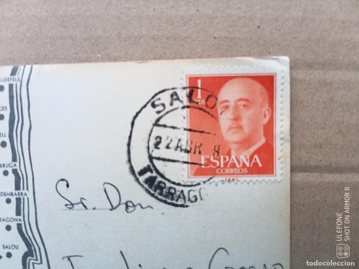 Postales: POSTAL DE SALOU - TARRAGONA - ESCRITA. - Foto 2
