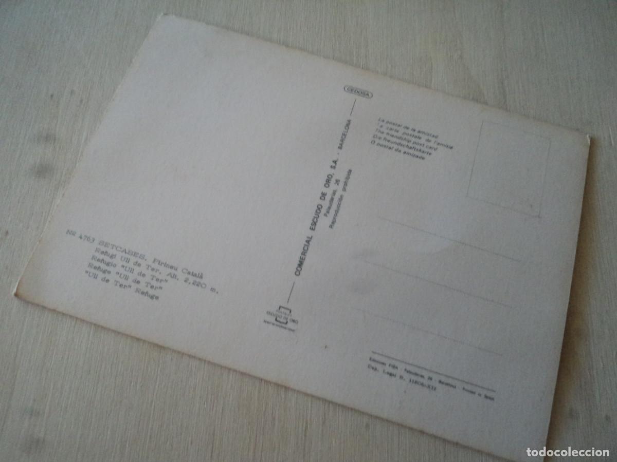 Postales: 4763 setcases, refugi ull de ter, ed. escudo - Foto 2