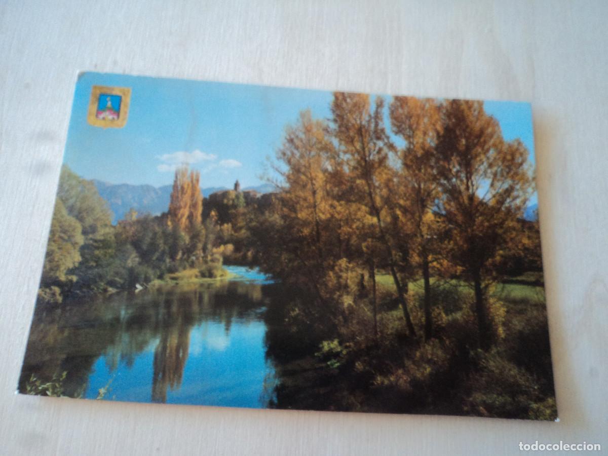Postales: 4 bellver de cerdanya, rio segre, ed. escudo, circulada