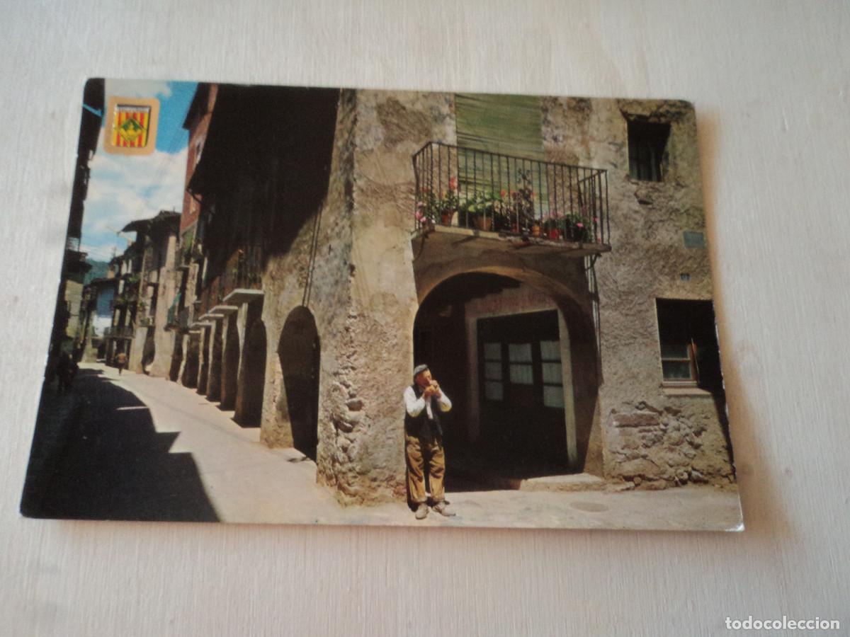 Postais: 976 seo d`urgell, calle tipica, ed. escudo, circulada