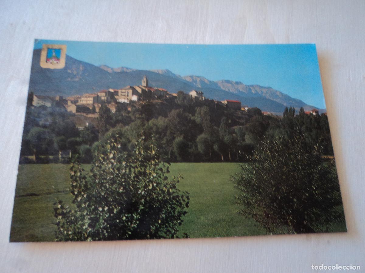 Postais: 2 bellver de cerdanya, vista general y sierra del cadi, ed. escudo, circulada