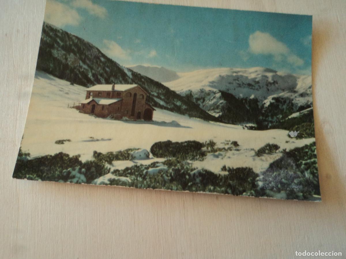 Postales: 4004 la molina, inferior del telesqui en la cumbre, ed. campa&ntilde;a, circulada 1962