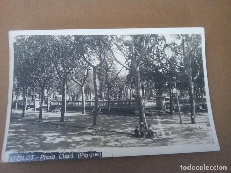 Postales: OLOT , POSTAL ANTIGUA ANIMADA , BLANCO Y NEGRO - Foto 1