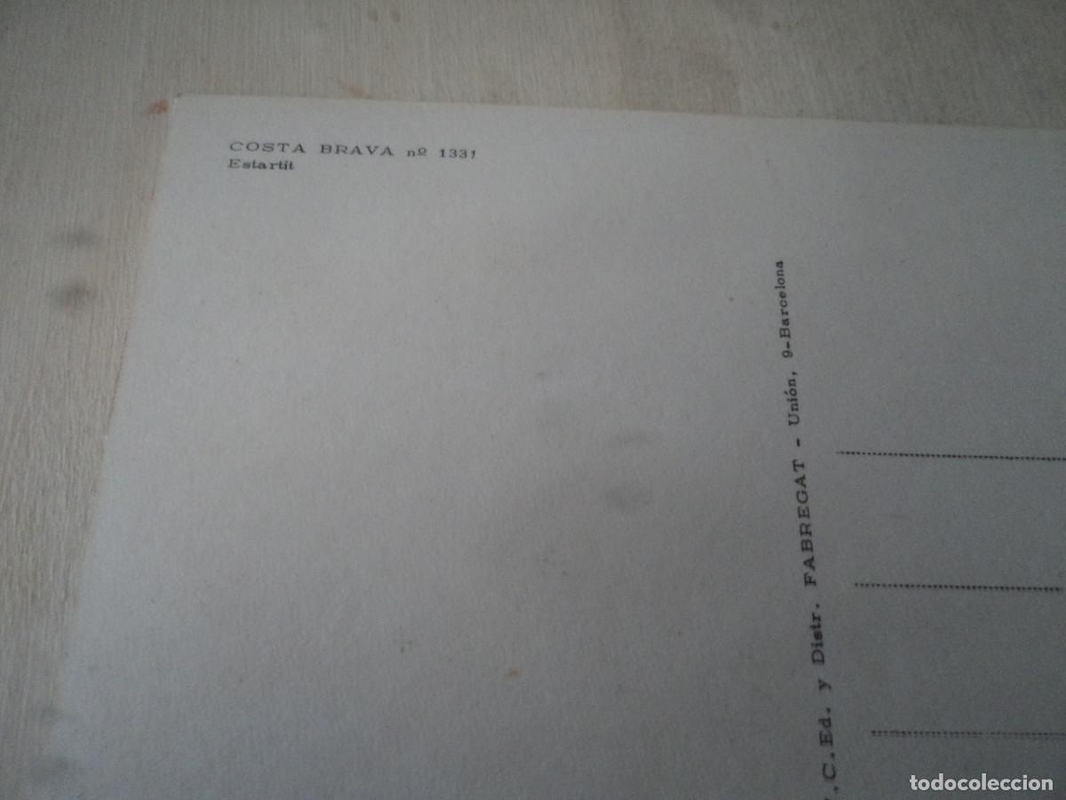 Postales: 1331 estartit, ed. fabregat - Foto 2