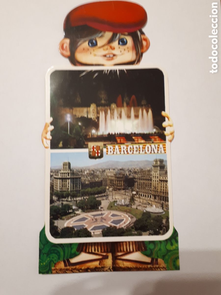Postales: POSTAL TROQUELADA BARCELONA - Foto 1
