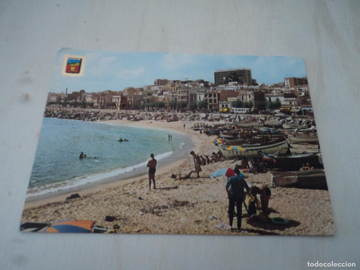 Postais: 2572 MASNOU - VISTA PARCIAL PLAYA ed. escudo, circulada 1969