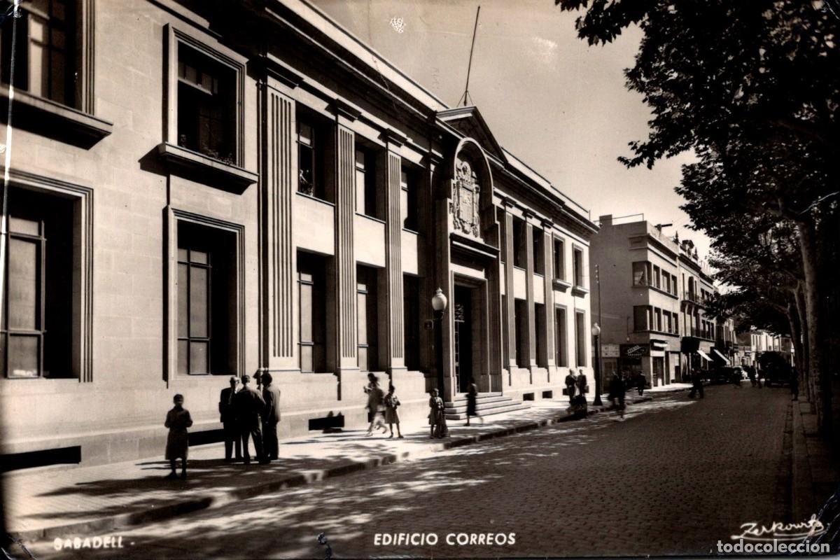 Postales: Sabadell - Edificio Correos - Zerkowitz - 137x91mm - Foto 1
