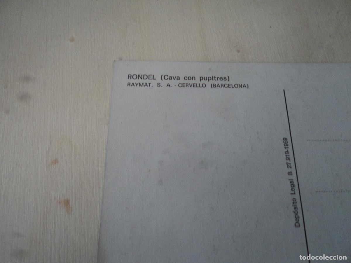 Postales: rondel, cava con pupitres - Foto 2