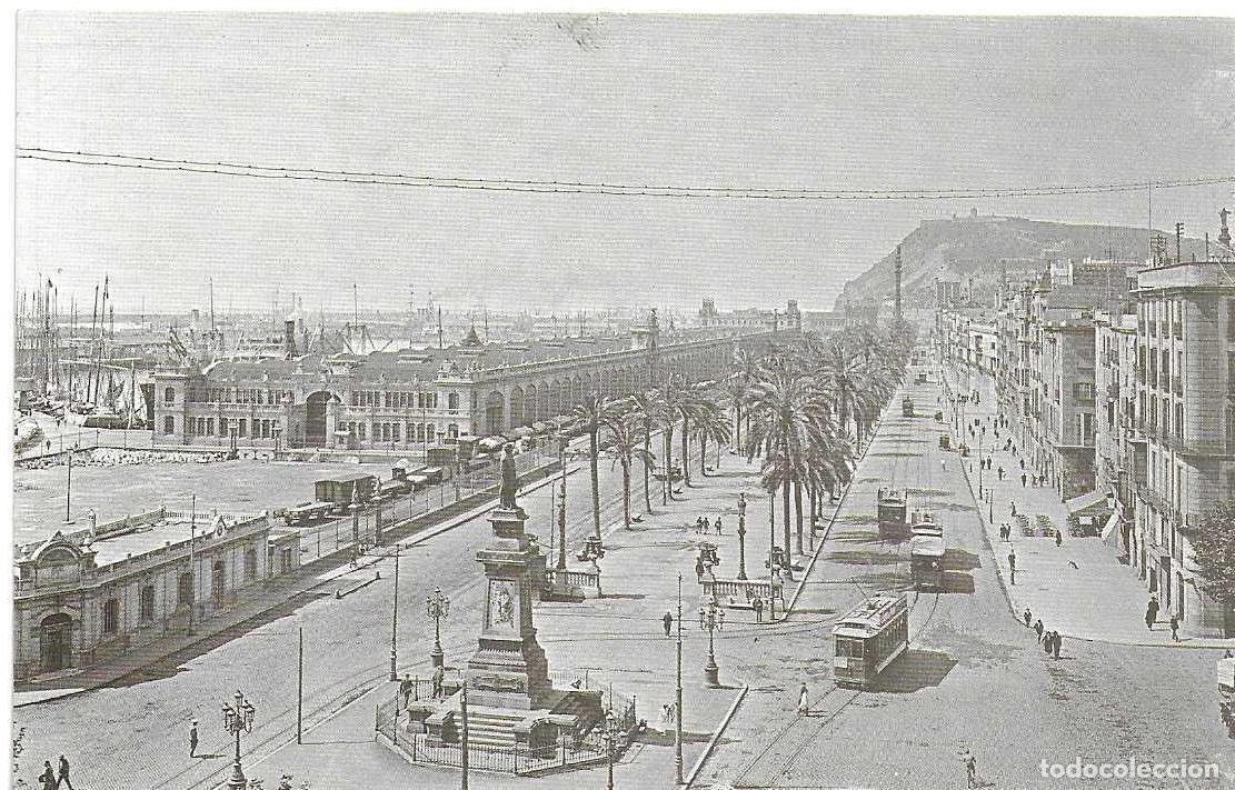 Postales: BARCELONA - PASEO COL&Oacute;N - ZERKOWITZ - SIN CIRCULAR - Foto 1