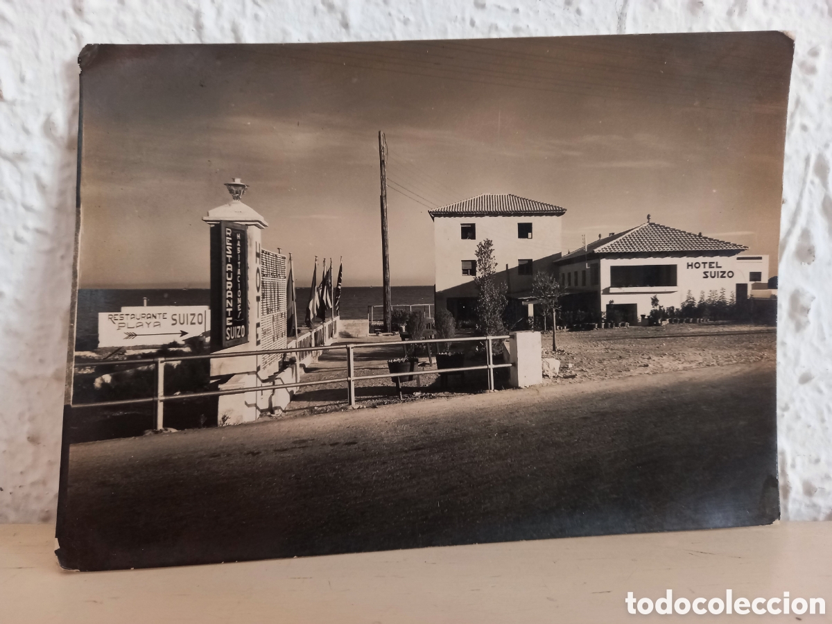 Postales: Postal SAN CARLOS DE LA RAPITA. Hotel Suizo