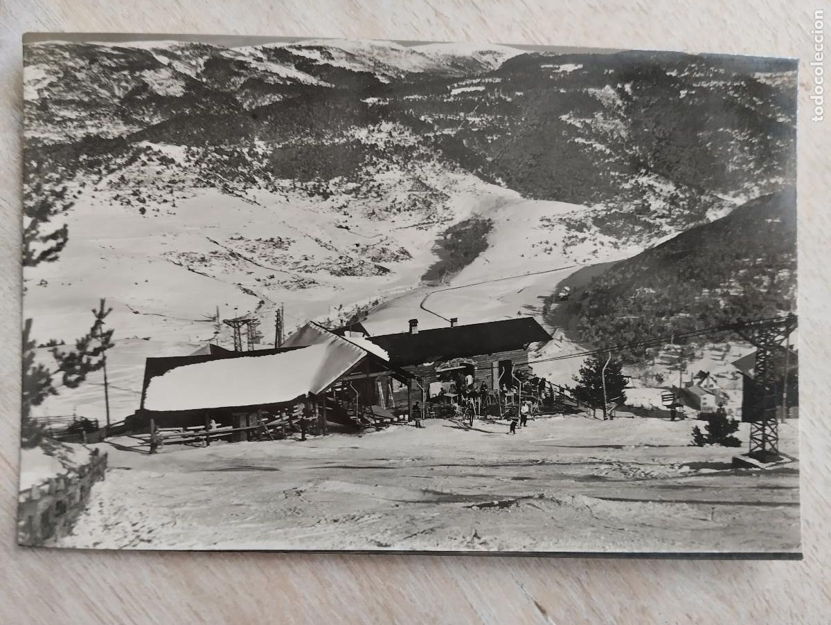 Postales: Pirineos Orientales Estacion teleskis pista Standart. A. Campa&ntilde;a Puig Ferr&aacute;
