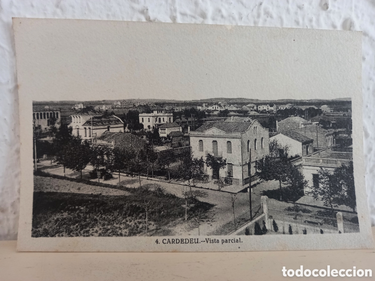 Postkarten: Postal CARDEDEU. Vista parcial
