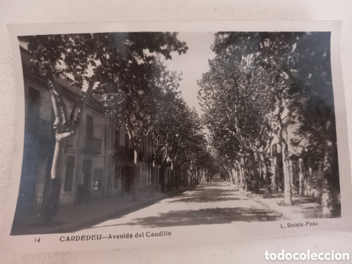 Postkarten: Postal CARDEDEU. Avenida del Caudillo