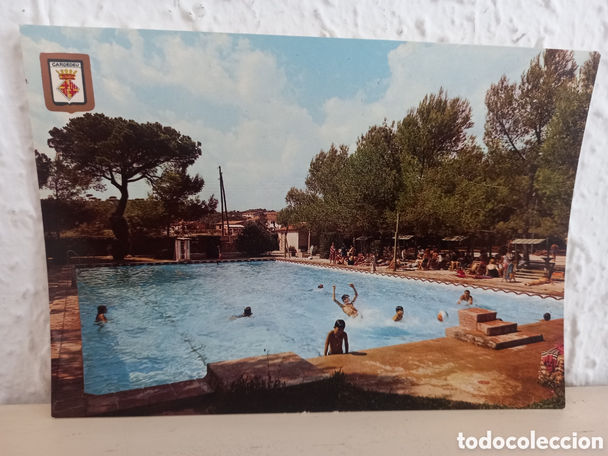 Postales: Postal CARDEDEU. Piscina - Foto 1