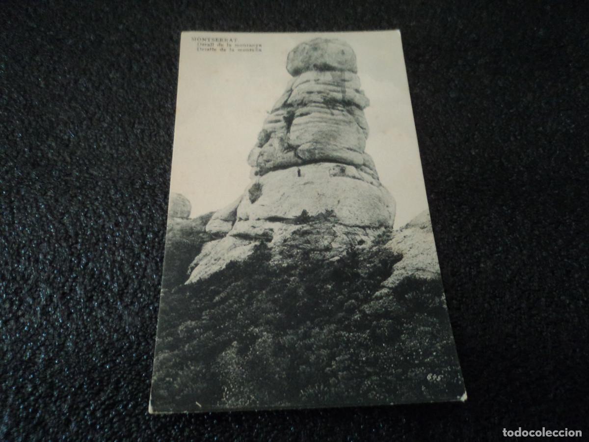 Postales: MONTSERRAT - DETALL DE LA MONTANYA, L. ROCA